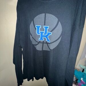 Wildcats basketball logo t-shirt long sleeve men’s size 2XL
